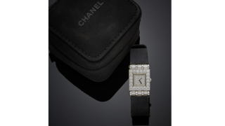 Chanel 20mm 18k white gold