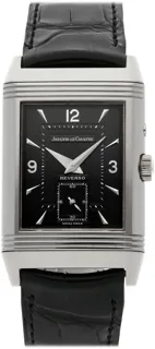 Jaeger-LeCoultre Reverso Duoface QA271302 White gold dark gray$salmon