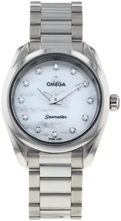 Omega Aqua Terra 220.10.28.60.55.001 Stainless steel White