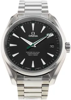 Omega Aqua Terra 231.10.42.21.01.004 Stainless steel Black