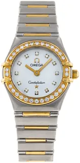 Omega Constellation 1365.75.00 Yellow gold and Stainless steel White