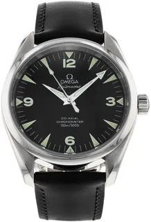 Omega Railmaster 2803.52.37 Stainless steel Black