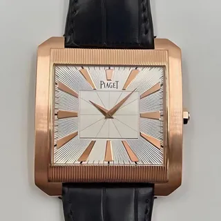 Piaget Protocole G0A32005 38mm Rose gold Silver