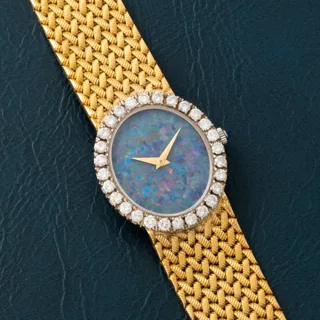 Piaget Opal 9814D3 Yellow gold and Stainless steel Opal