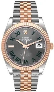 Rolex Datejust 41 126331-0016 Oystersteel and Everose gold Gray