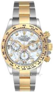 Rolex Daytona 116503-0007 Yellow gold and Stainless steel White