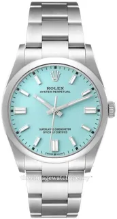 Rolex Oyster Perpetual 126000-0006 Stainless steel Blue