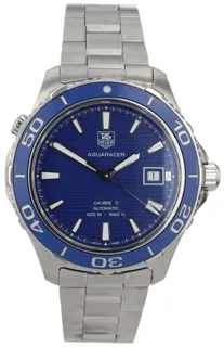 TAG Heuer Aquaracer WAK2111 Stainless steel blue