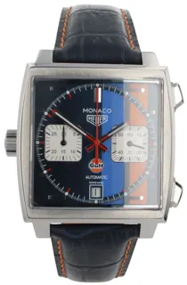 TAG Heuer Monaco CAW211R Stainless steel Blue