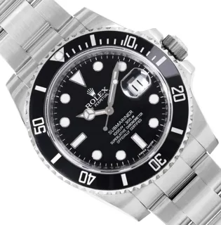 Rolex Submariner Stainless steel Black