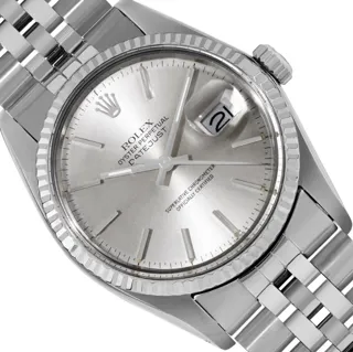 Rolex Datejust Stainless steel Silver