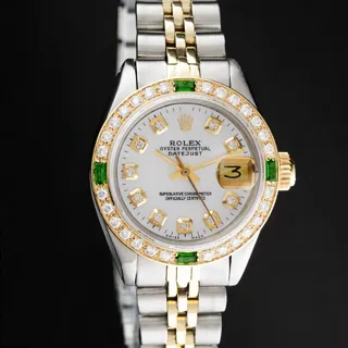 Rolex Datejust Yellow gold and Stainless steel White