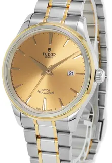 Tudor Style 12703-0001 Yellow gold and Stainless steel Champagne