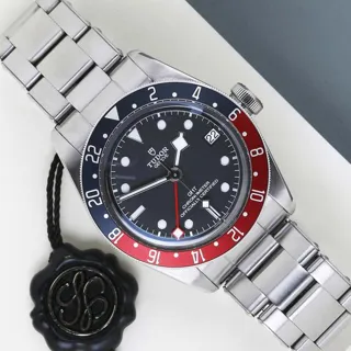 Tudor Black Bay GMT 79830RB 41mm Stainless steel Black