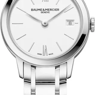 Baume & Mercier Classima M0A10489 27mm Stainless steel White