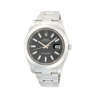 Rolex Datejust II 116300 Stainless steel Black