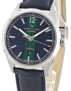 Hamilton Broadway H43515641 42mm Stainless steel Blue