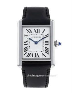 Cartier Tank Must WSTA0059 Stainless steel Silver