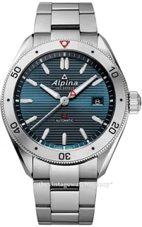 Alpina Alpiner AL-525NS4AQ6B 40mm Stainless steel Blue