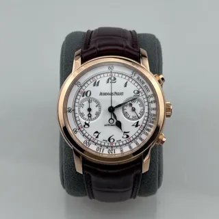 Audemars Piguet Jules Audemars 26100OR.OO.D088CR.01 41mm Rose gold White