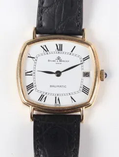 Baume & Mercier Baumatic 18k yellow gold White