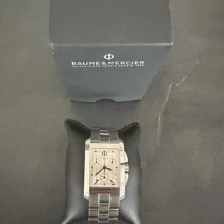 Baume & Mercier Hampton M0A10631 35mm Stainless steel White