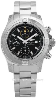 Breitling Avenger A13317101B1A1 Stainless steel Black