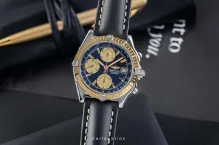 Breitling Chronomat D13352 Yellow gold and Stainless steel Black