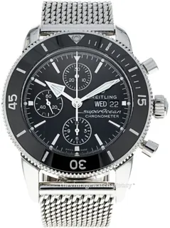 Breitling Superocean Heritage A13313121B1A1 Stainless steel Black