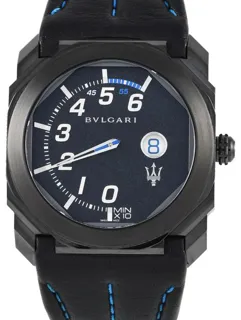 Bulgari Octo BG041SR 41mm Stainless steel Black