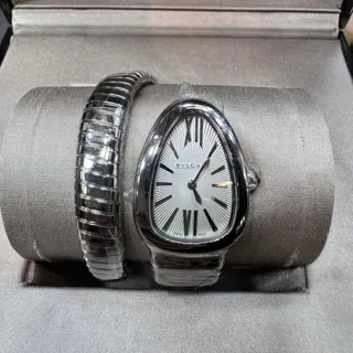 Bulgari Serpenti 101817 35mm Stainless steel Silver