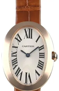 Cartier Baignoire Small Model W8000007 32mm Rose gold Silver