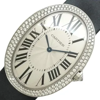 Cartier Baignoire WB520009 34mm Silver Silver