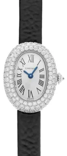 Cartier Baignoire WJBA0036 White gold Silver