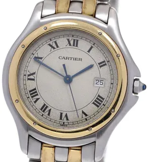 Cartier Cougar W35006B6 32mm yg Champagne