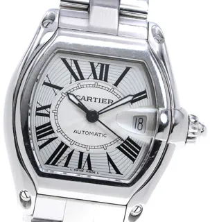 Cartier Roadster W62025V3 36mm Stainless steel Silver