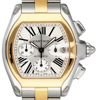 Cartier Roadster W62027Z1 42mm Stainless steel Silver