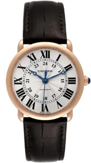 Cartier Ronde Louis Cartier WGRN0006 Rose gold Silver