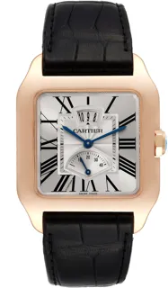 Cartier Santos W2020067 Rose gold Silver