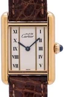 Cartier Tank Louis Vermeil Cream