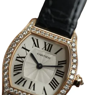 Cartier Tortue WA501006 30mm Rose gold Silver