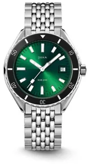 Doxa Sub 799.10.131.10 42mm Stainless steel Green