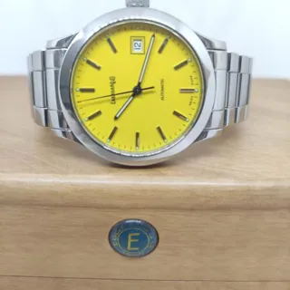 Eberhard & Co. Aiglon 41016 CA 38mm Stainless steel Golden and Yellow