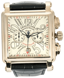 Franck Muller Conquistador Cortez DV7827-2 45mm 18k white gold White