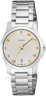 Gucci G-Timeless YA126572 Stainless steel Silver