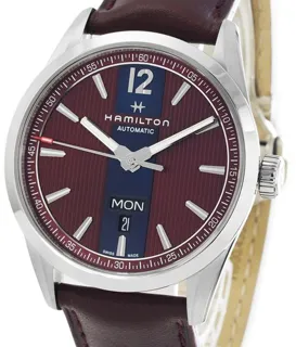 Hamilton Broadway H43515875 42mm Stainless steel Burgundy