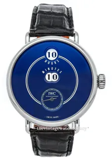 IWC Pallweber IW505003 Stainless steel Blue