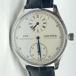 IWC Portuguese IW5443 43mm Stainless steel White