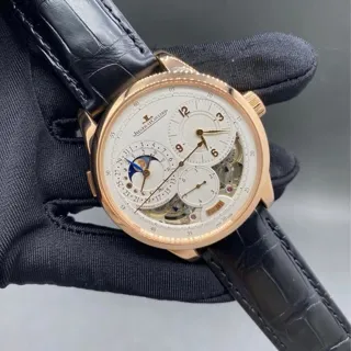 Jaeger-LeCoultre Duomètre Q6042520 42mm Rose gold Silver