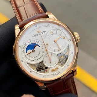 Jaeger-LeCoultre Duomètre Q6042522 42mm Pink gold Silver